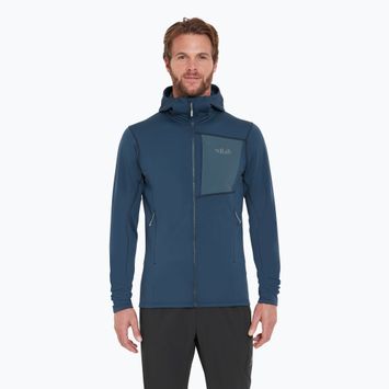 Bluza męska Rab Superflux Hoody tempest blue