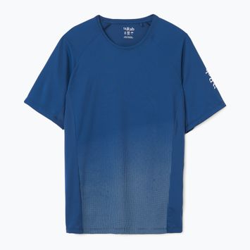 Koszulka męska Rab Trail Tee tempest blue/light zinc
