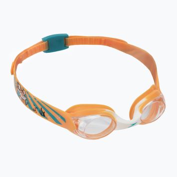 Okulary do pływania dziecięce Speedo Illusion Infant aquarium/aanadi orange/white/clear