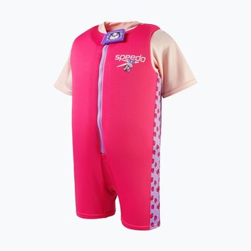 Strój pływacki jednoczęściowy dziecięcy Speedo Printed Float Suit aria miami lilac/sweet taro