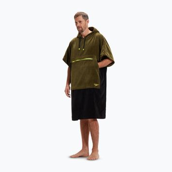 Ponczo Speedo Swim Poncho S black/hyper yellow