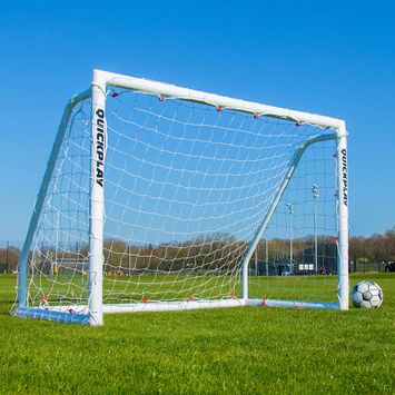 Bramka do piłki nożnej QuickPlay Q-Match Goal 240 x 150 cm white