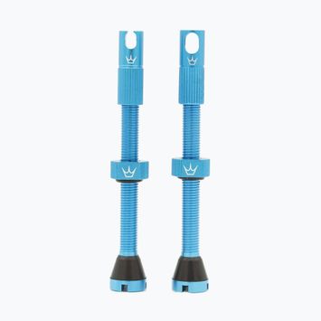 Zestaw wentyli presta Peaty's X Chris King MK2 Tubeless Valves 60 mm turquoise