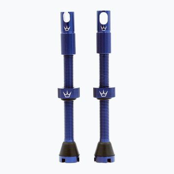 Zestaw wentyli presta Peaty's X Chris King MK2 Tubeless Valves 60 mm navy