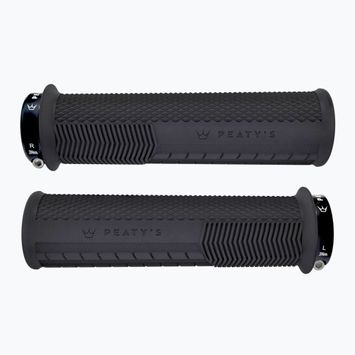 Chwyty kierownicy Peaty's Monarch Knurl Thick black