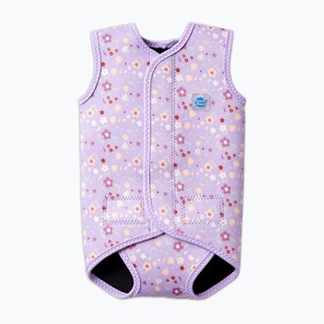 Pianka do pływania dziecięca Splash About Baby Wrap 2 mm lilac spring