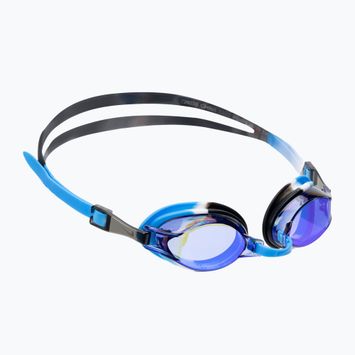 Okulary do pływania dziecięce Nike Chrome Mirror photo blue