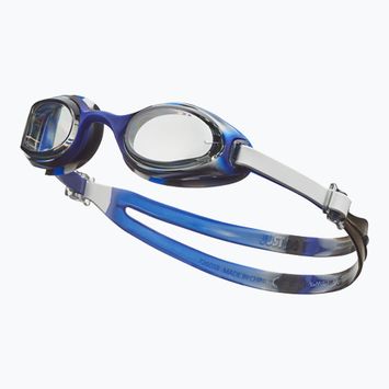 Okulary do pływania dziecięce Nike Hyper Flow blue/white