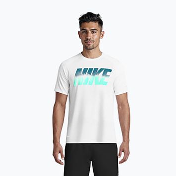 Koszulka męska Nike Hydroguard Ocean Merge white