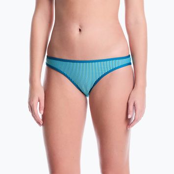 Dół od stroju pływackiego Nike Ripple Texture Hipster Bikini bleached turquoise