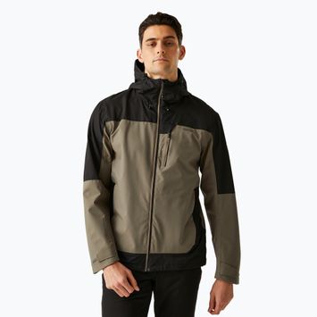 Kurtka przeciwdeszczowa męska REGATTA Highton Stretch IV treetop/blck