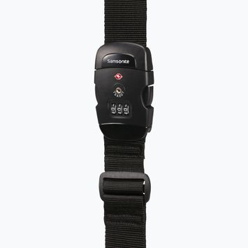Pas spinający do walizki Samsonite Luggage Strap/Tsa Lock black