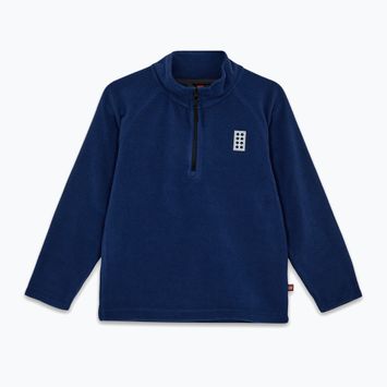 Bluza polarowa dziecięca LEGO Lwsinclair 702 dark blue