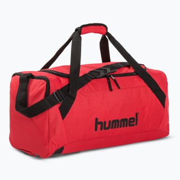 Torba treningowa Hummel Core Sports 69 l true red/black