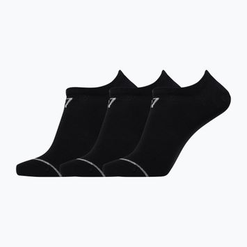 Skarpety męskie CR7 Footies 3 pary black