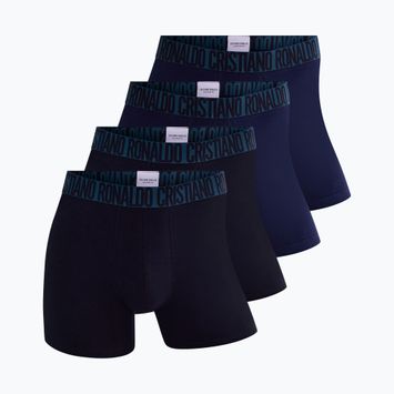 Bokserki męskie CR7 Basic Trunk 4 pary 2512 multicolor
