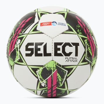 Piłka do piłki nożnej SELECT Futsal Attack Fogo Ekstraklasa white/pink rozmiar 4