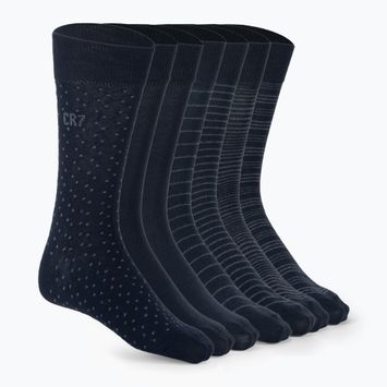 Skarpety męskie CR7 Socks 7 par navy