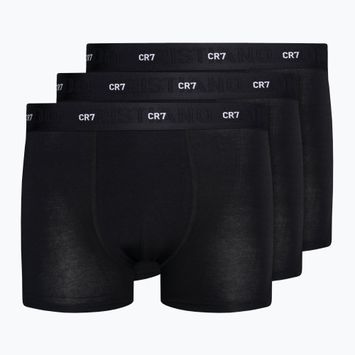 Bokserki męskie CR7 Bamboo Trunk FSC 3 pary black