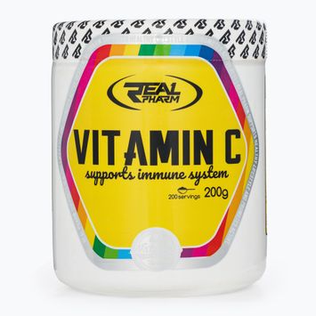 Witamina C Real Pharm Vitamin C 200 g truskawka/malina