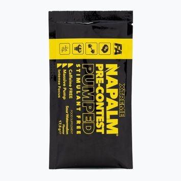 Przedtreningówka Fitness Authority Napalm Pre-Contest Pumped Stimulant Free 17,5 g sour watermelon
