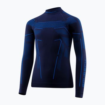 Longsleeve termoaktywny dziecięcy Brubeck Thermo Junior granatowy/niebieski