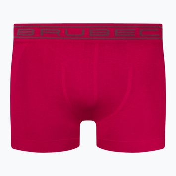 Bokserki termoaktywne męskie Brubeck Comfort Cotton czerwony