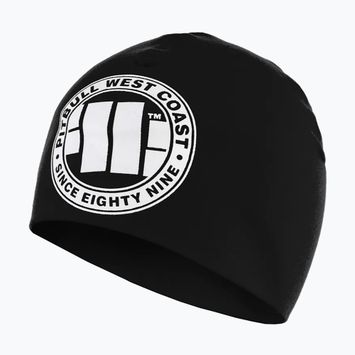Czapka zimowa Pitbull West Coast Beanie Big Logo black/white