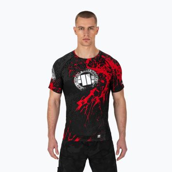 Rashguard męski Pitbull Blood Dog 2 Rash black