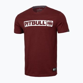 Koszulka męska Pitbull West Coast Hilltop burgundy