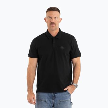 Koszulka polo męska Pitbull Polo Pique Regular black