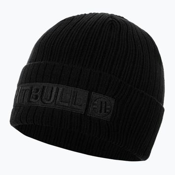 Czapka zimowa męska Pitbull Beanie Silvas Hilltop black/black