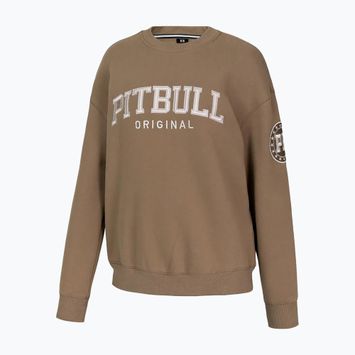 Bluza damska Pitbull Tyrian Crewneck coyote brown