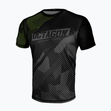 Koszulka męska Octagon Sport Broken Line black