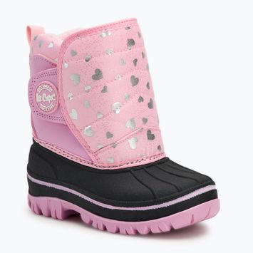 Śniegowce dziecięce Lee Cooper LCJ-24-44-2863K pink