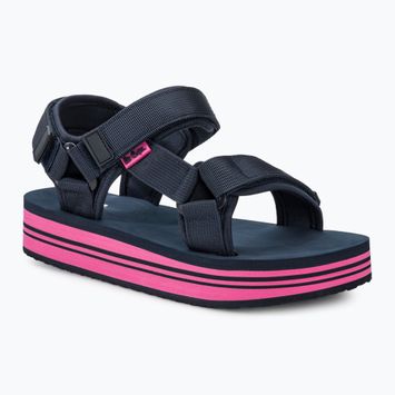 Sandały damskie Lee Cooper LCW-24-05-2754 navy/fuxia