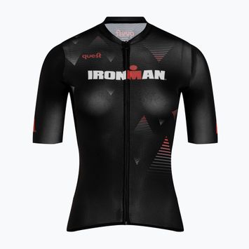 Koszulka rowerowa damska Quest Race Line France IRONMAN® W black