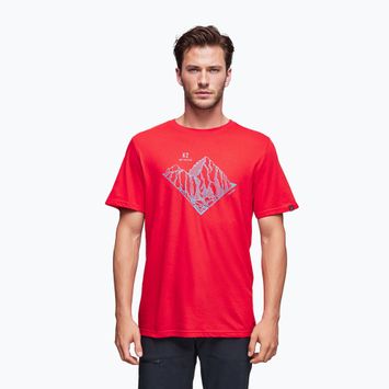 Koszulka męska Alpinus Skilbrum czerwona