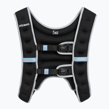 Kamizelka treningowa z obciążeniem XTREXO WV-05 5 kg czarna