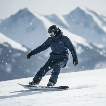 Spodnie narciarskie dziecięce KADVA Skiro Pants granatowy