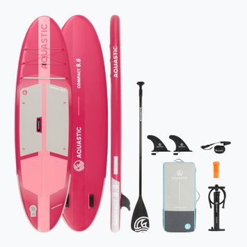 Deska SUP AQUASTIC Compact 9'6" różowy