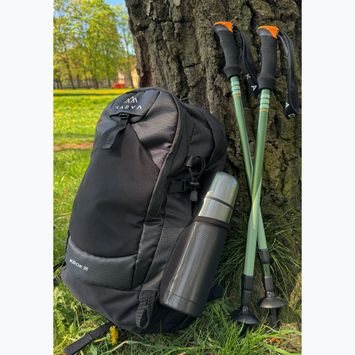Plecak turystyczny KADVA kieszeń na laptopa Krok 25 l czarny