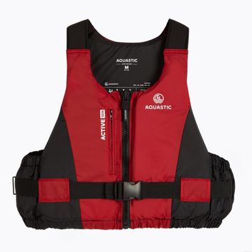 Kamizelka asekuracyjna AQUASTIC Active 50N czerwony