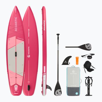 Deska SUP AQUASTIC Touring 11'6" różowy