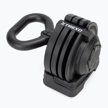 Kettlebell regulowany XTREXO TXO-B4W004 12 kg czarny