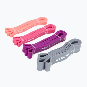 Zestaw gum oporowych TREXO TXO-B4Z046-ALL wielokolorowy