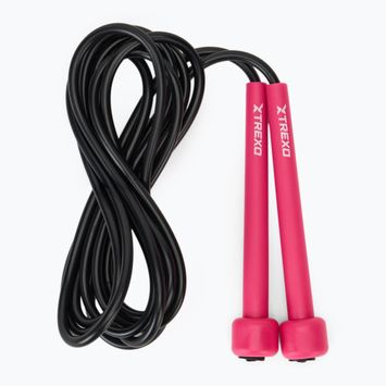 Skakanka bokserska TREXO basic z łożyskiem TXO-B4Z059-PK różowy