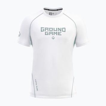 Rashguard Ground Game Athletic Platinum biały