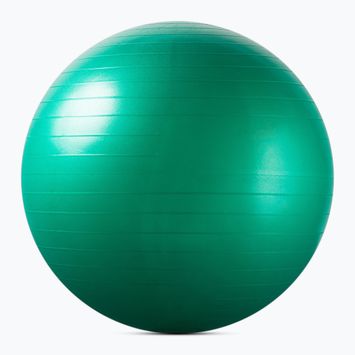 Piłka gimnastyczna Bauer Fitness Anti-Burst zielona ACF-1071 55 cm