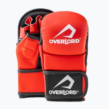 Rękawice grapplingowe Overlord MMA Tournament czerwony